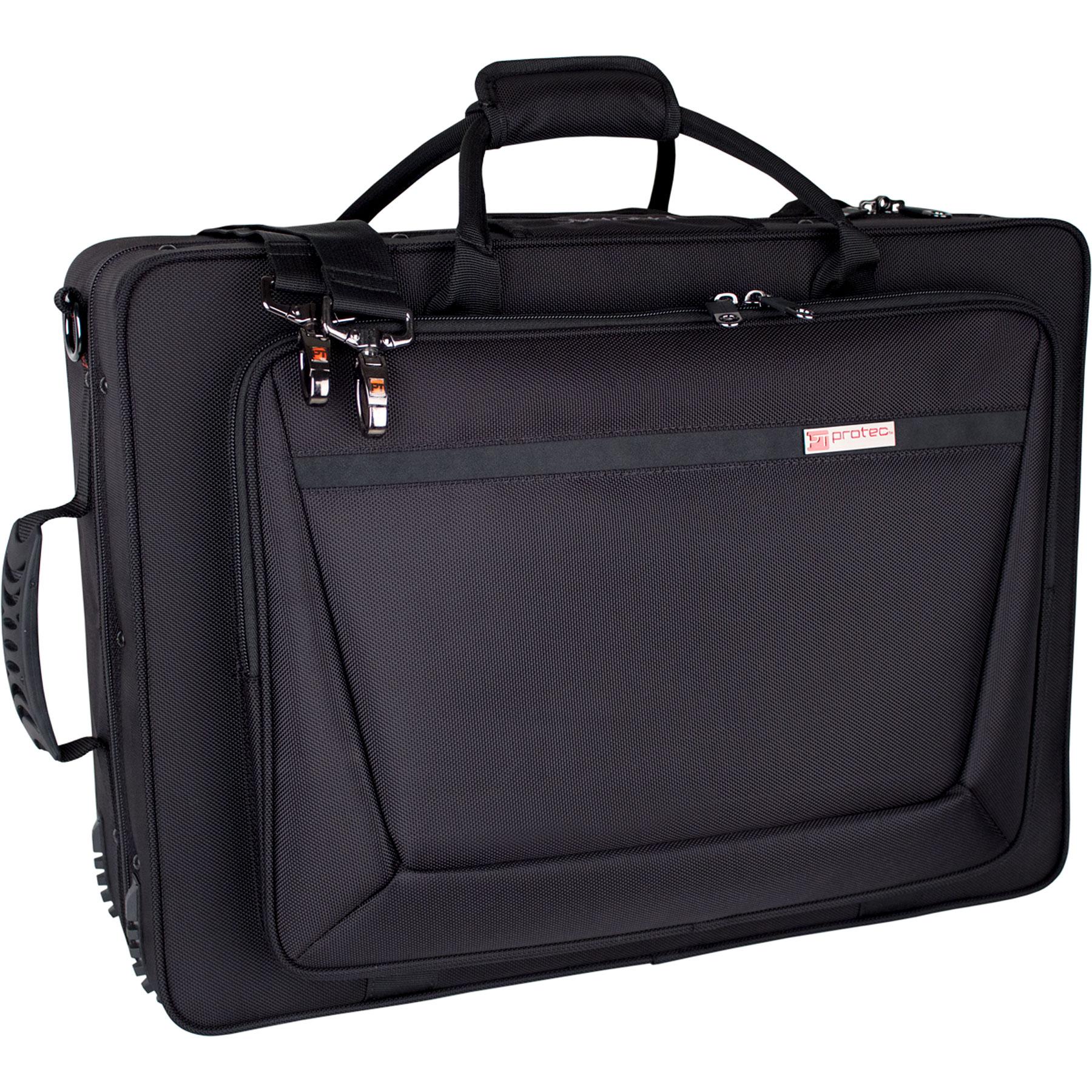 HOTEL CAMPOS 3点セット 希少ブラック。 Trumpet & Flugel Horn Combination Case - PRO PAC | Protec